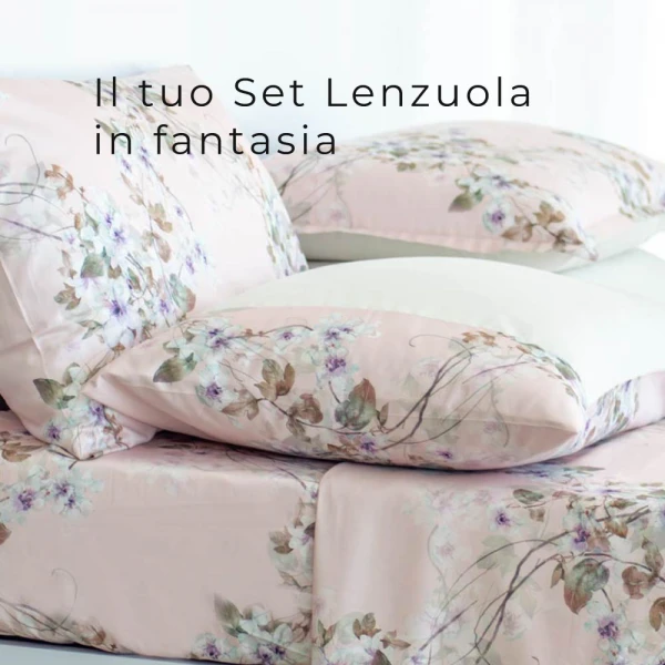 Set Completi Lenzuola - Fantasia - su Misura Maxi King Size